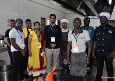 Part of the team from KTC Cafe. Everyone who had a good meal at the IFTEX this year enjoiyed what KTC Cafe made.